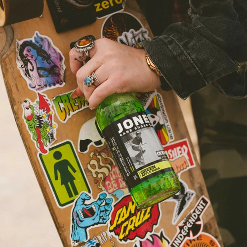 Jones Green Apple Cane Sugar Soda